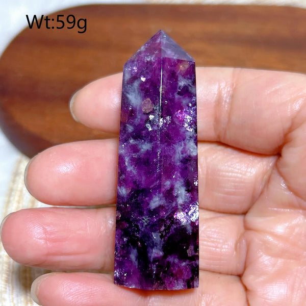 Purple Lepidolite Point-ToShay.org