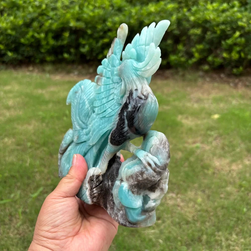 Blue Amazonite Quartz Phoenix-ToShay.org