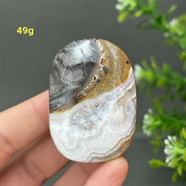 Red Agate Palm Stone-ToShay.org