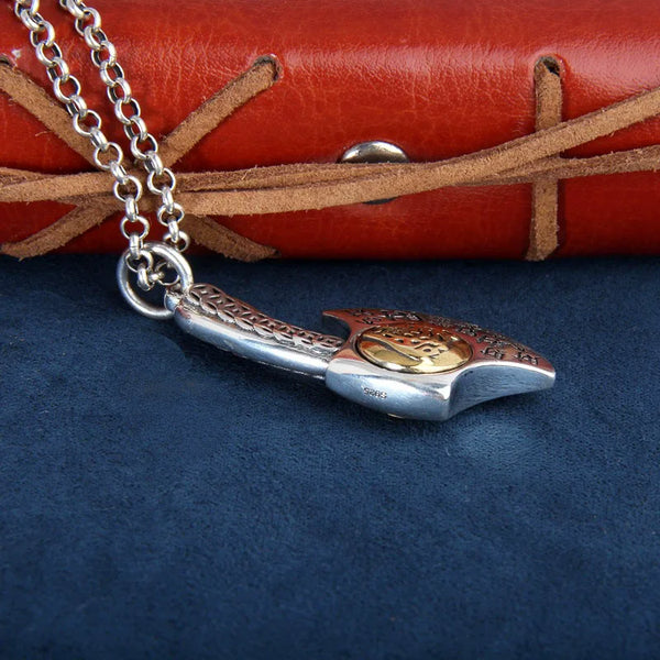 Silver Axe Pendant-ToShay.org