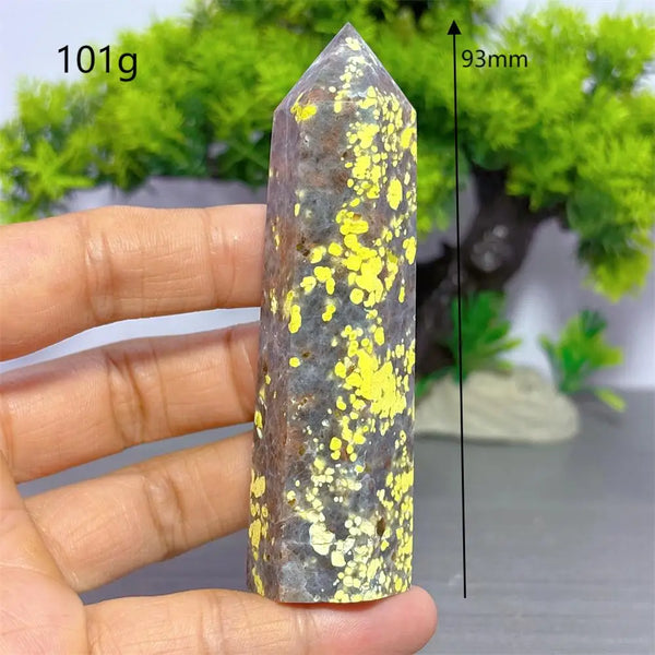 Yellow Pink Tourmaline Tower-ToShay.org