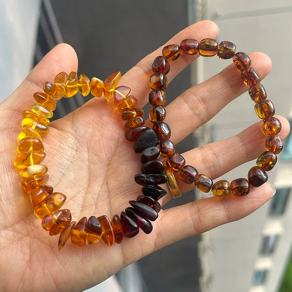 Yellow Amber Bracelet-ToShay.org