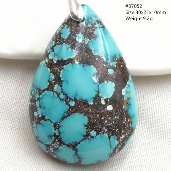 Blue Turquoise Pendant-ToShay.org