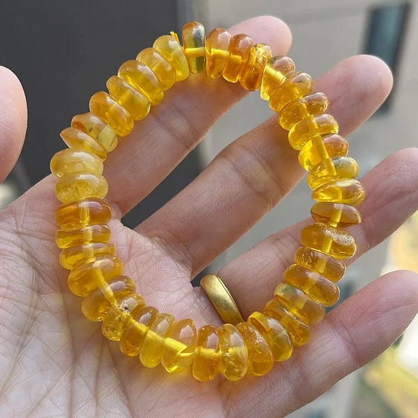 Yellow Amber Bracelets-ToShay.org
