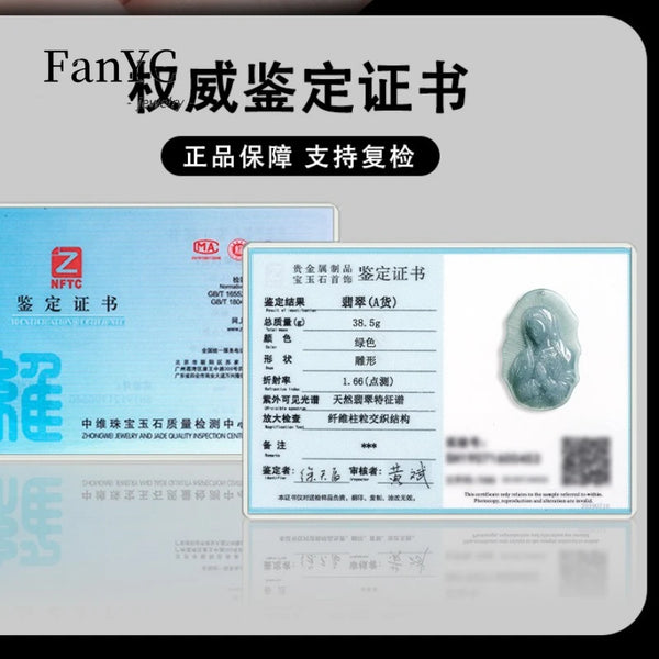 Blue Jadeite Mary Pendant-ToShay.org