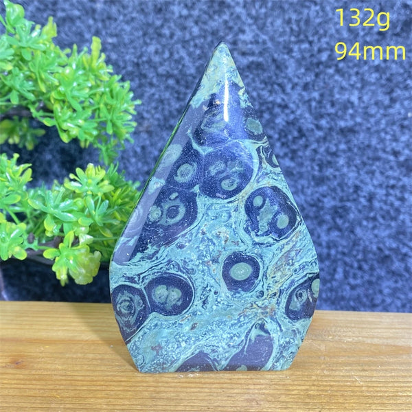 Blue Malachite Crystal Torch-ToShay.org