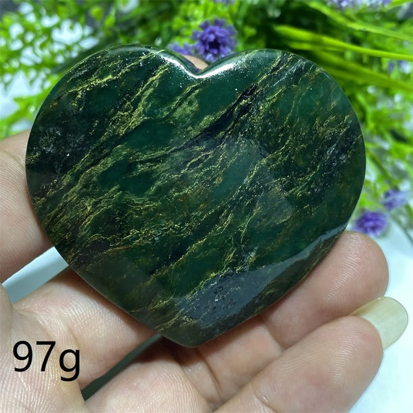 Green Emerald Stone Heart-ToShay.org