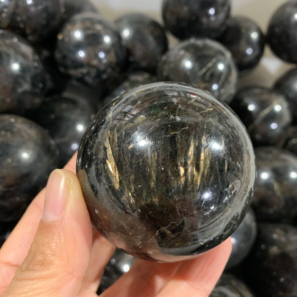 Gold Fireworks Stone Ball-ToShay.org
