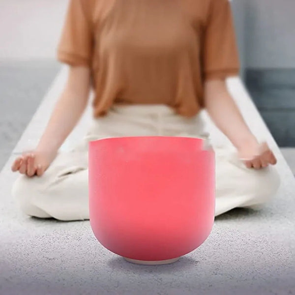 Pink Quartz Singing Bowls-ToShay.org