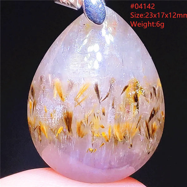 Purple Red Auralite Pendant-ToShay.org