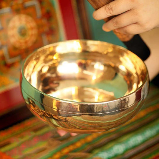 Tibetan Brass Singing Bowls-ToShay.org