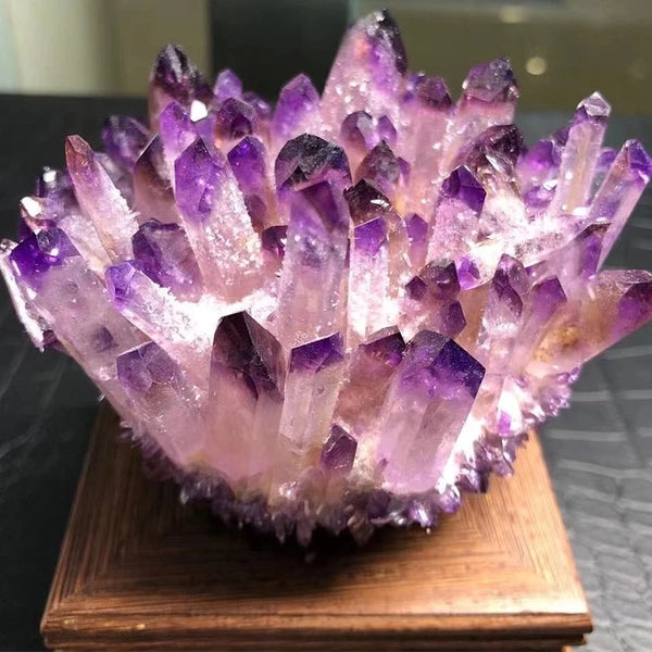 Purple Crystal Cluster-ToShay.org