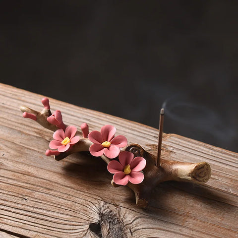 Orchid Flower Incense Holder-ToShay.org