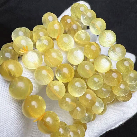 Gold Lepidolite Bracelet-ToShay.org
