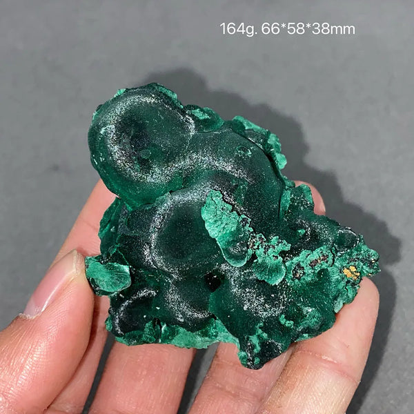 Green Malachite Crystal Slice-ToShay.org