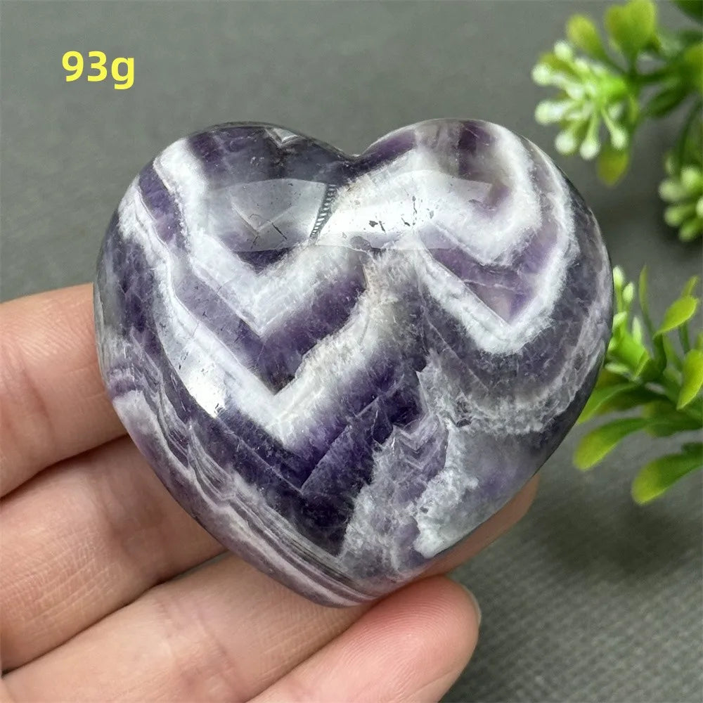 Purple Dream Amethyst Heart-ToShay.org