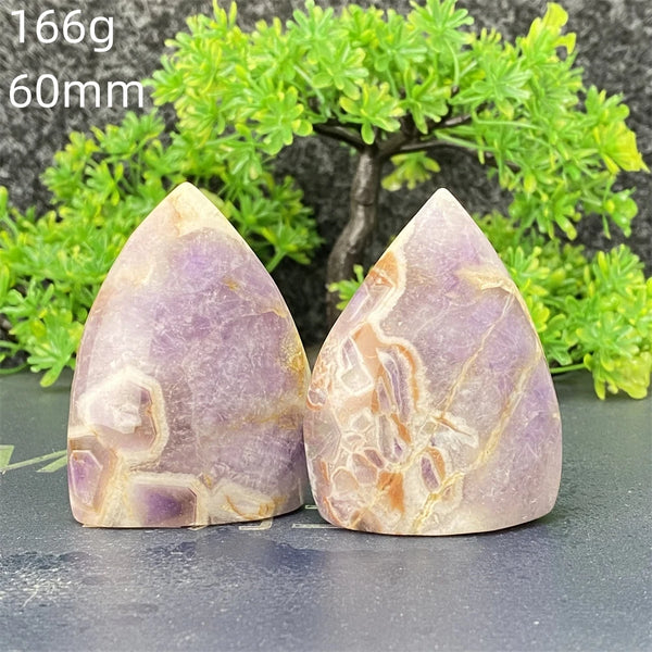 Purple Amethyst Crystal Torch-ToShay.org