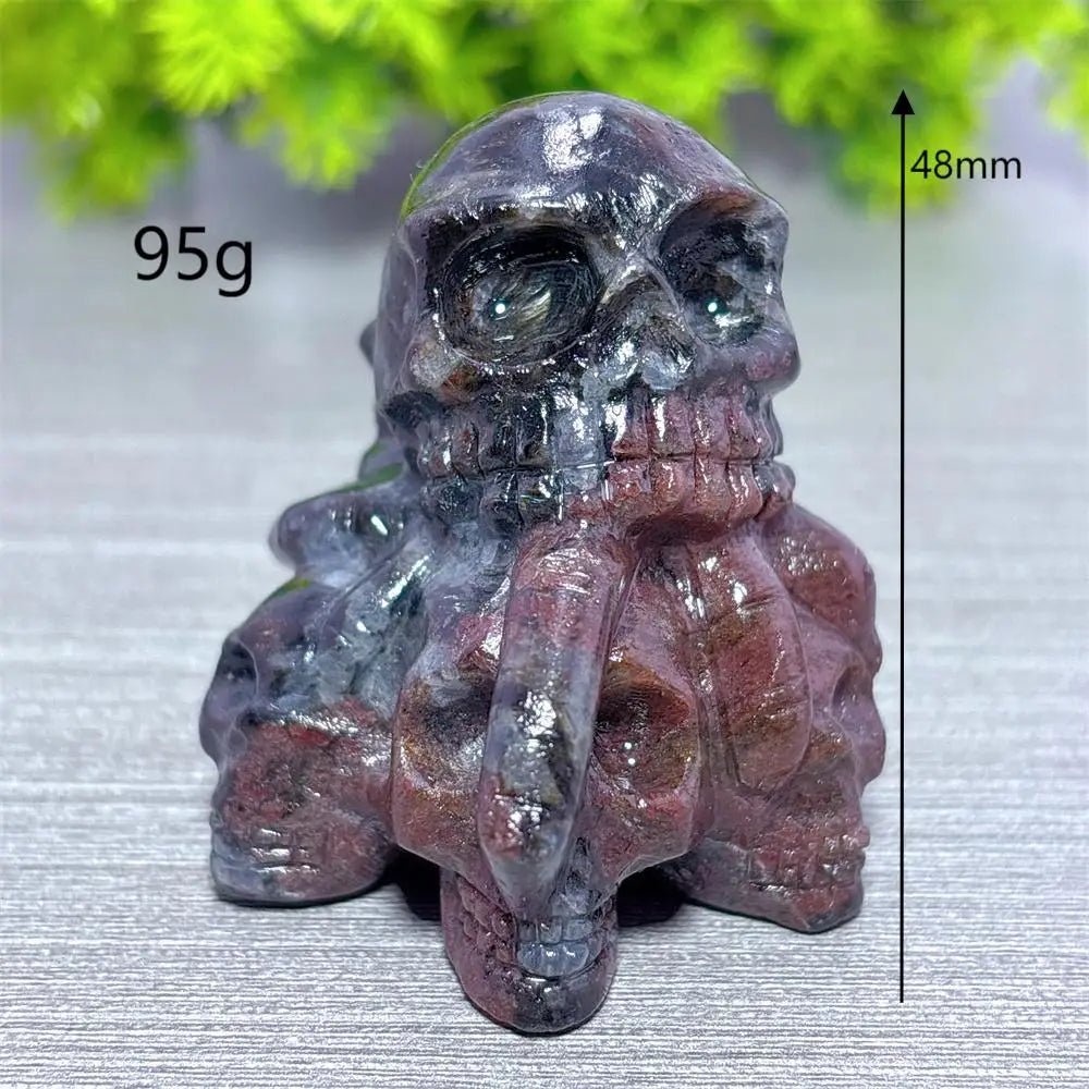 Red Garnet Skulls-ToShay.org