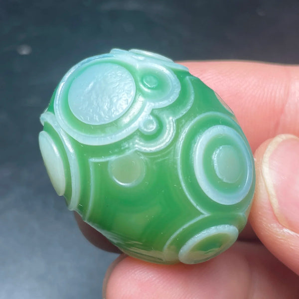 Blue Agate Eye Stone-ToShay.org