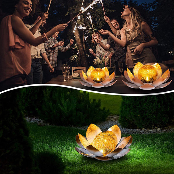 Lotus Solar Lamp-ToShay.org