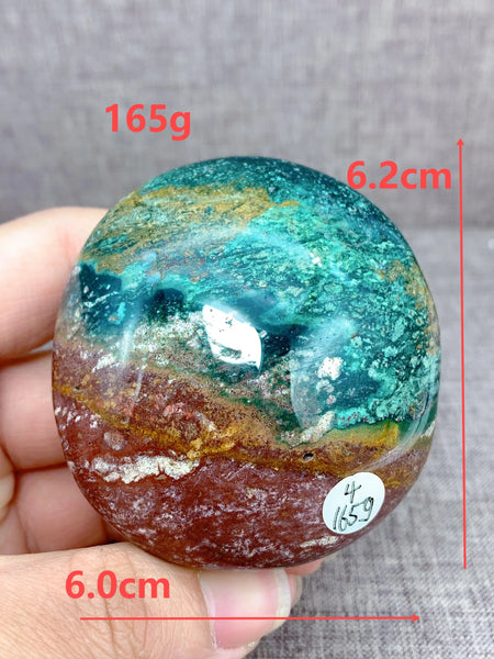 Ocean Jasper Palm Stones-ToShay.org