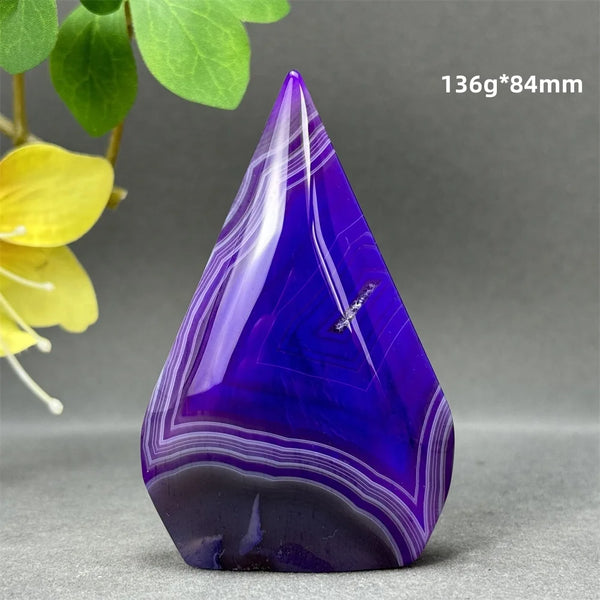 Purple Agate Torch-ToShay.org