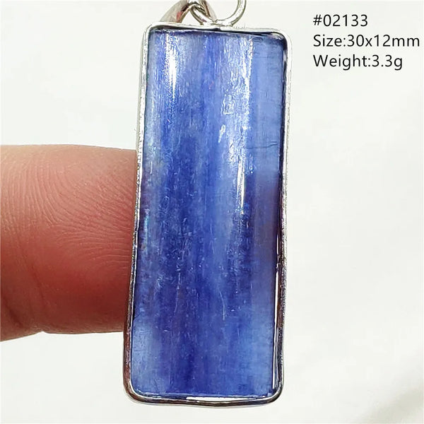 Blue Kyanite Cat Eye Pendant-ToShay.org