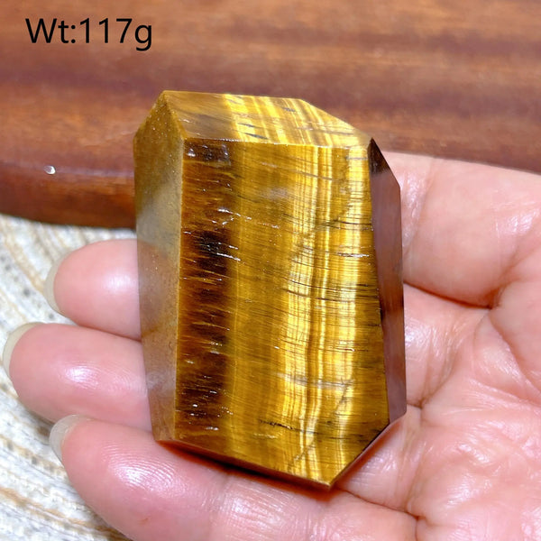 Blue Yellow Tiger Eye Stone-ToShay.org