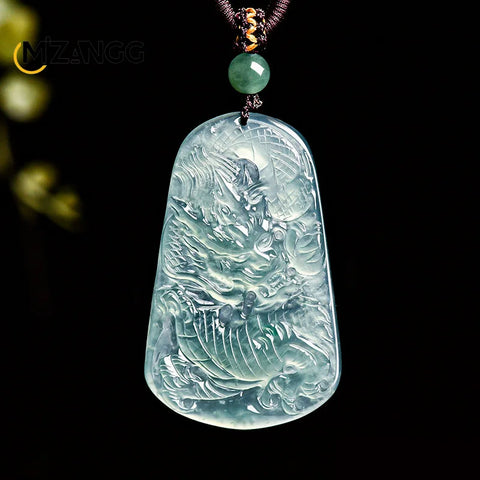 Green Jadeite Dragon-ToShay.org