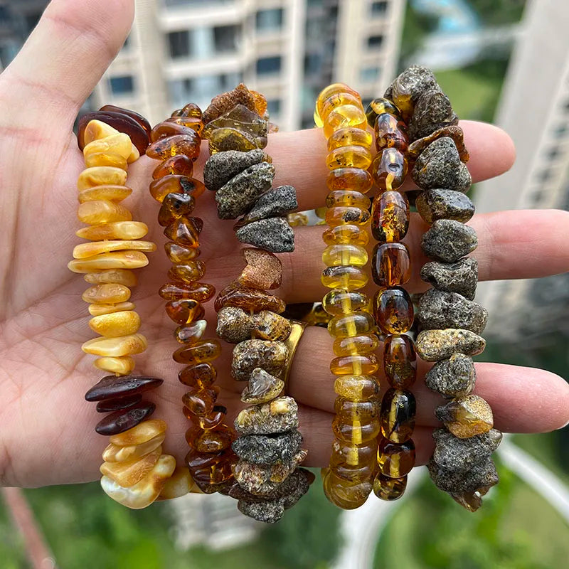 Yellow Amber Bracelets-ToShay.org