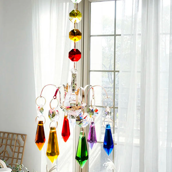 Chakra Crystal Chandelier-ToShay.org