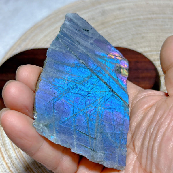 Purple Labradorite Slab-ToShay.org