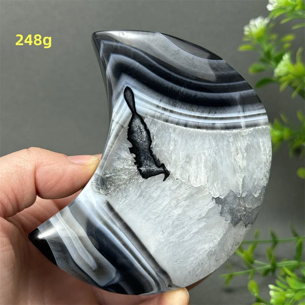 Black Agate Moon-ToShay.org