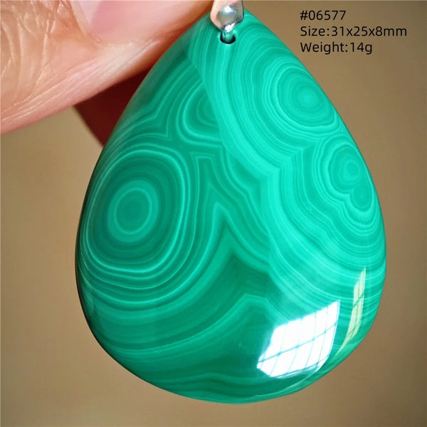 Green Malachite Pendant-ToShay.org