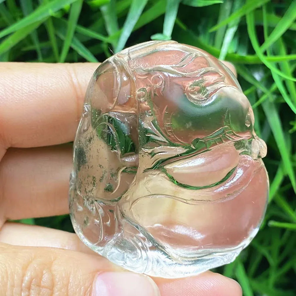 Clear Quartz Crystal Dragon-ToShay.org