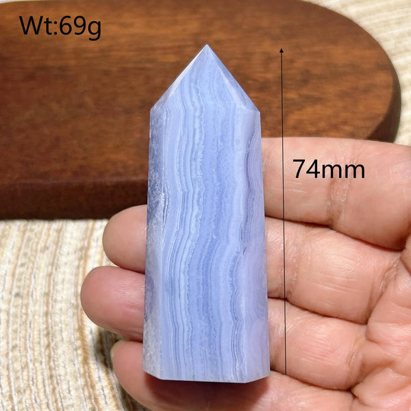 Blue Lace Agate Point-ToShay.org