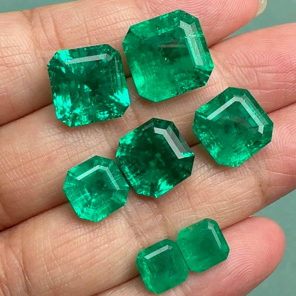 Green Crystal Cut Emerald-ToShay.org