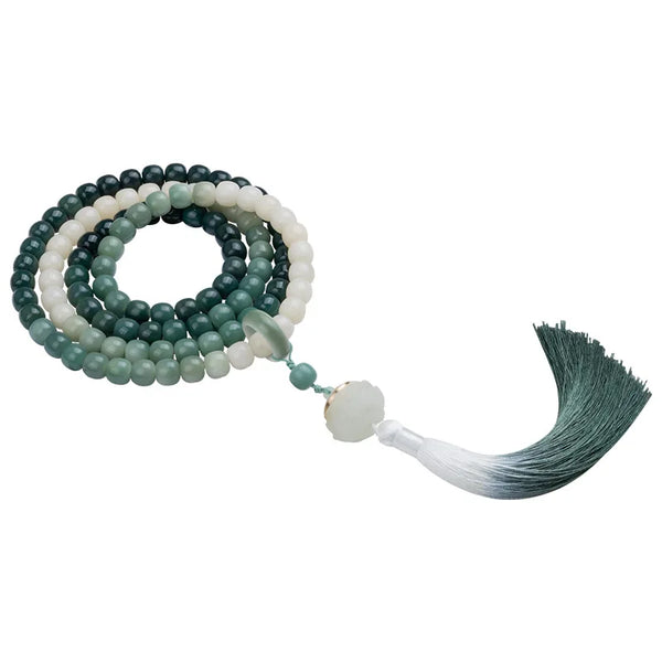 Green Bodhi Root Bracelet-ToShay.org