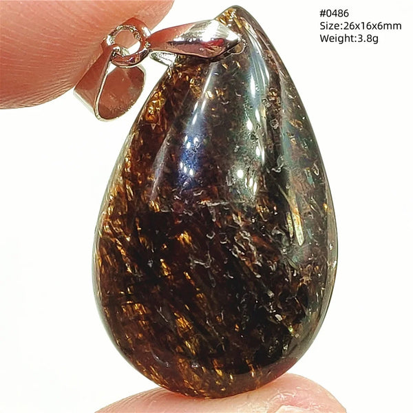Black Copper Rutilated Quartz-ToShay.org