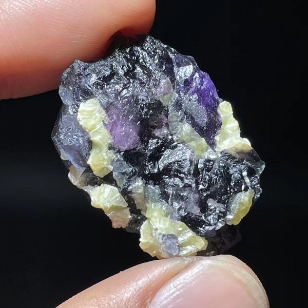 Blue Fluorite Crystal-ToShay.org