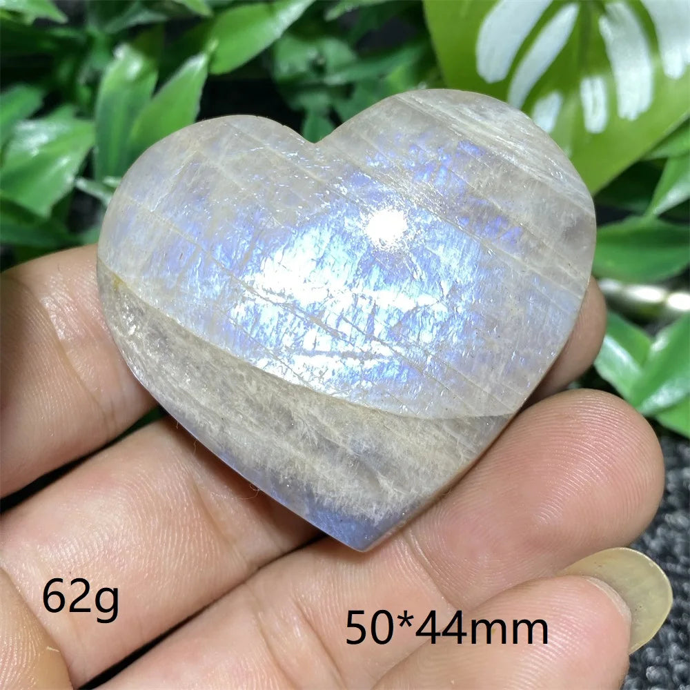 Blue Moonstone Heart-ToShay.org