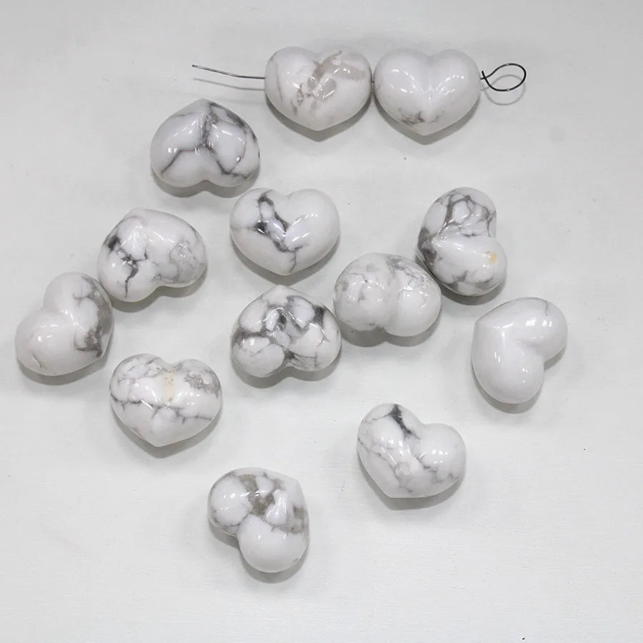 Mixed Quartz Crystal Hearts-ToShay.org