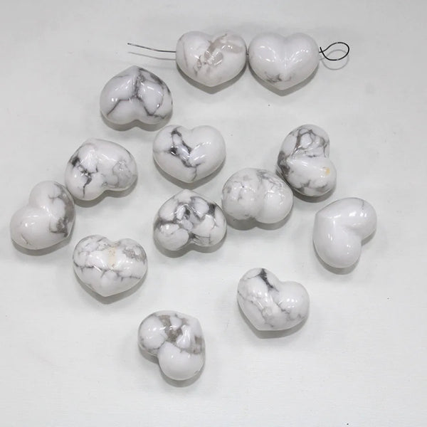 Mixed Quartz Crystal Hearts-ToShay.org