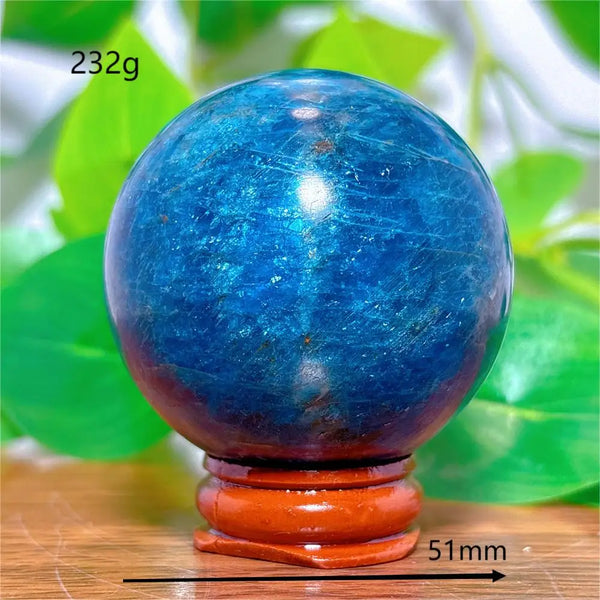Blue Apatite Ball-ToShay.org