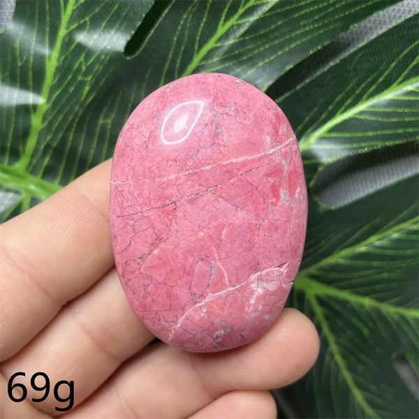 Pink Peach Jade Palm Stone-ToShay.org