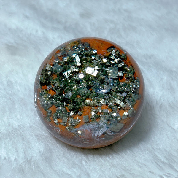 Silver Pyrite Ball-ToShay.org