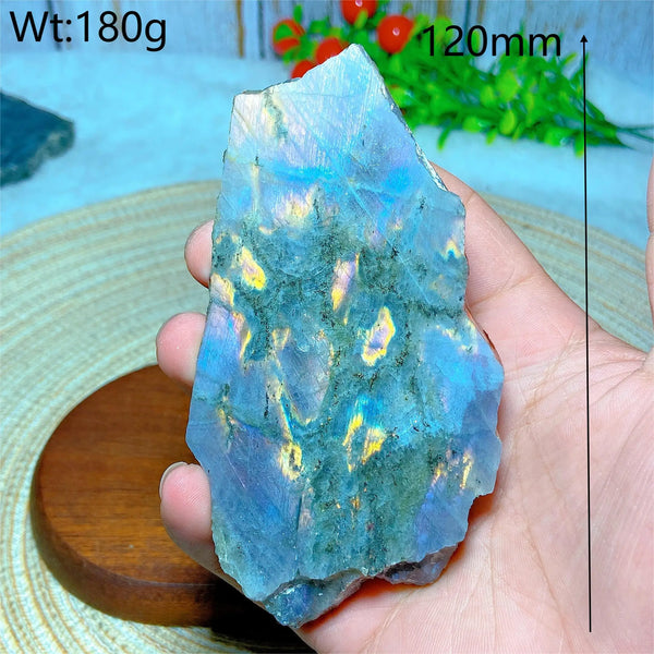 Purple Labradorite Slice-ToShay.org
