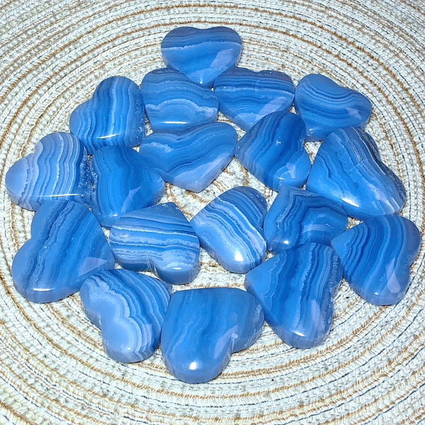Blue Lace Agate Heart-ToShay.org