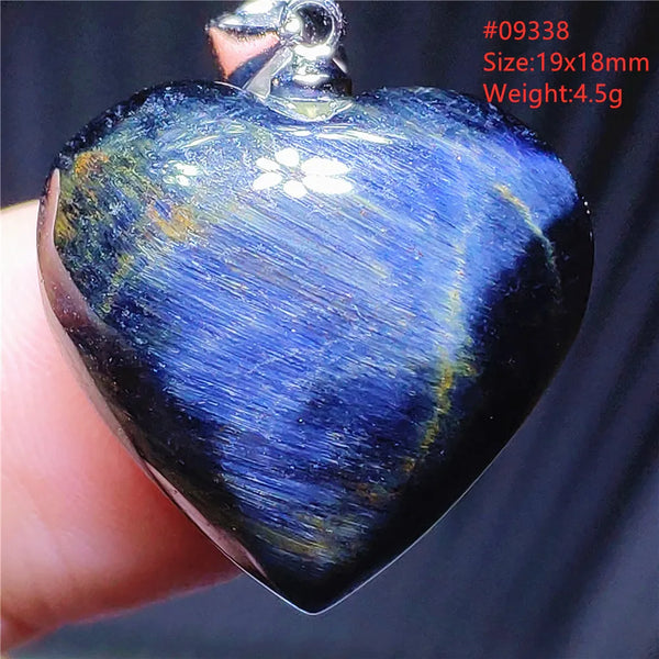 Blue Pietersite Chatoyant Pendant-ToShay.org