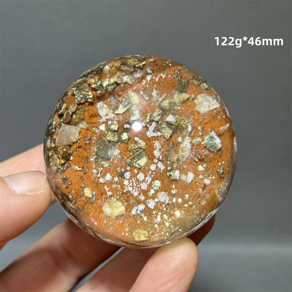 Yellow Chalcopyrite Crystal Ball-ToShay.org